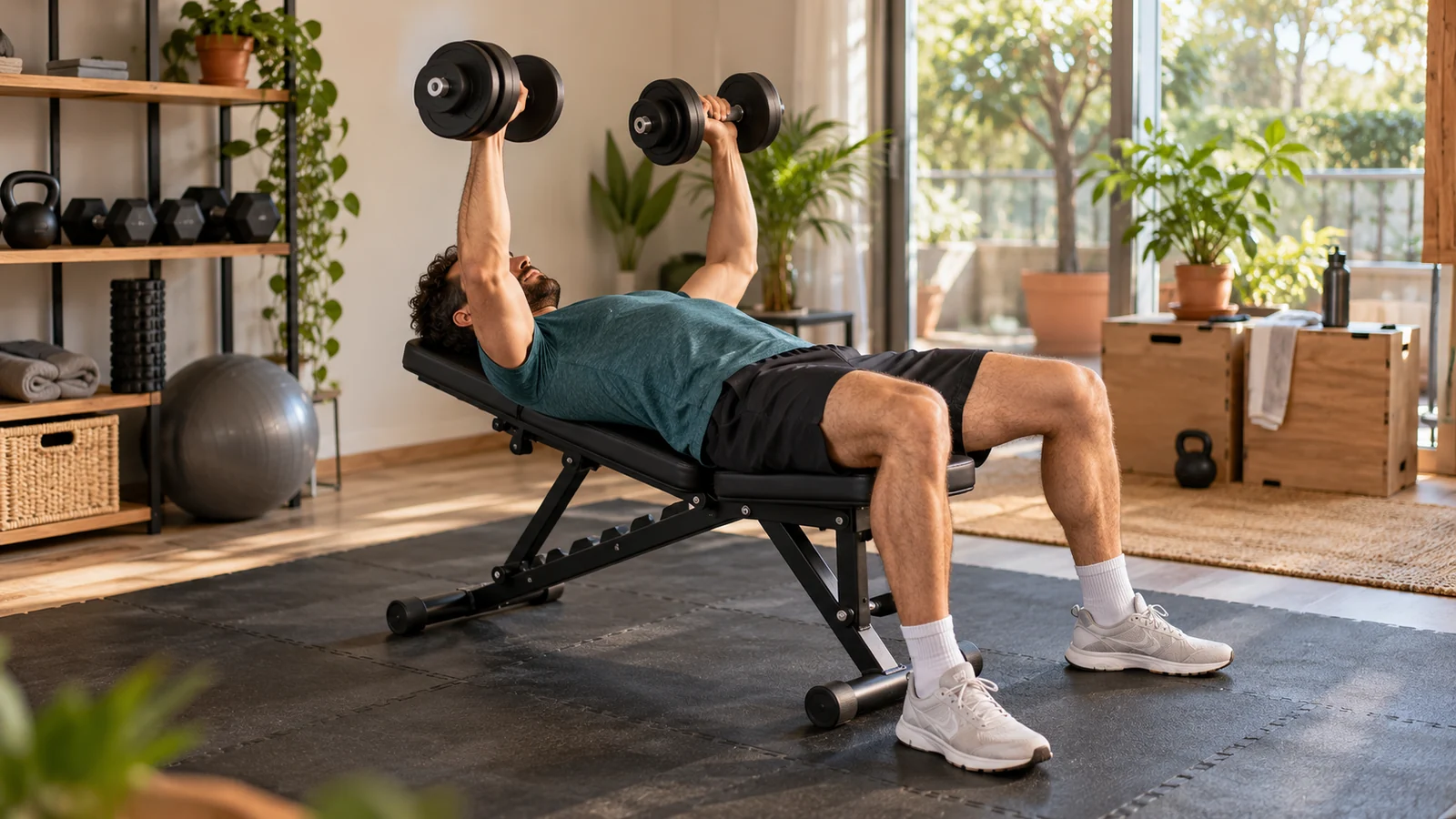 Guía de compra: banco de pesas plegable para entrenar en casa