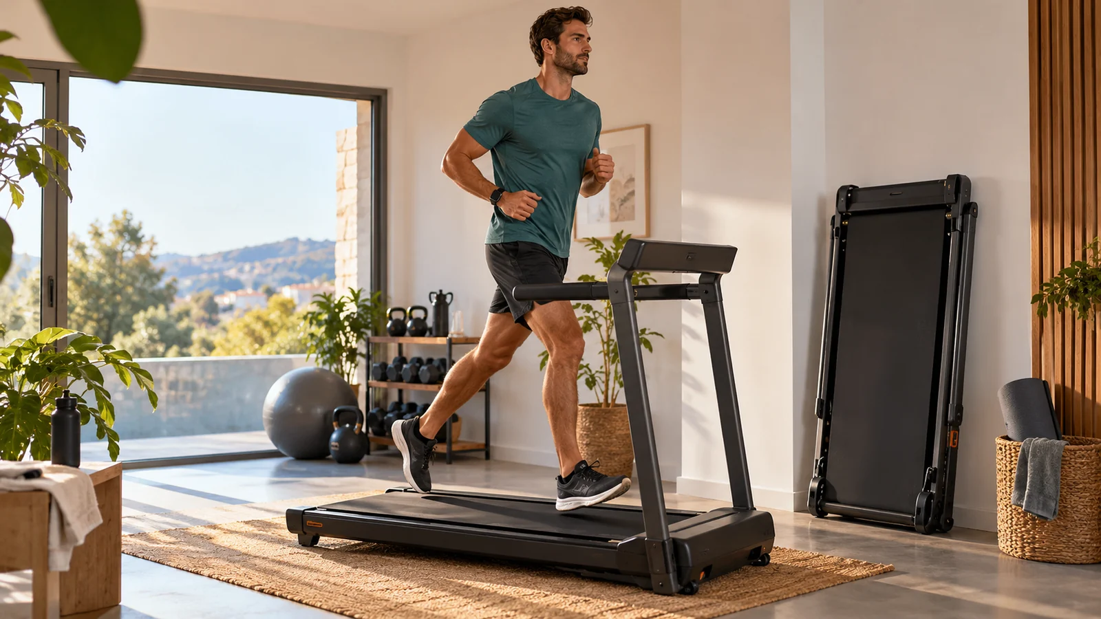 Guía de compra: cinta de correr plegable para usuarios altos