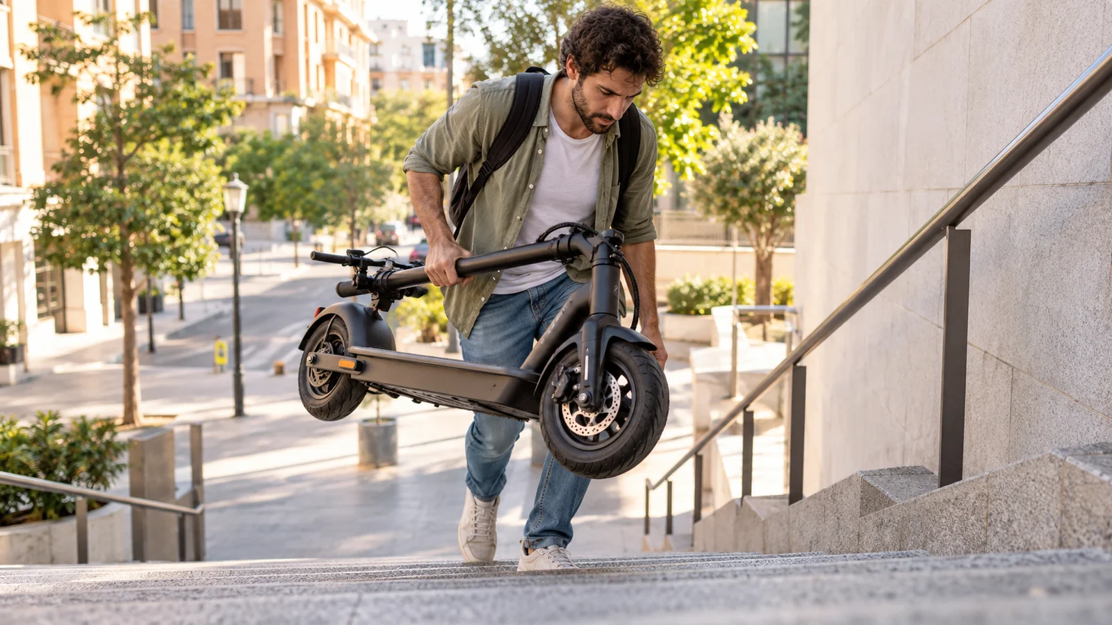 Guía de compra: patinete pesado para subir escaleras a diario