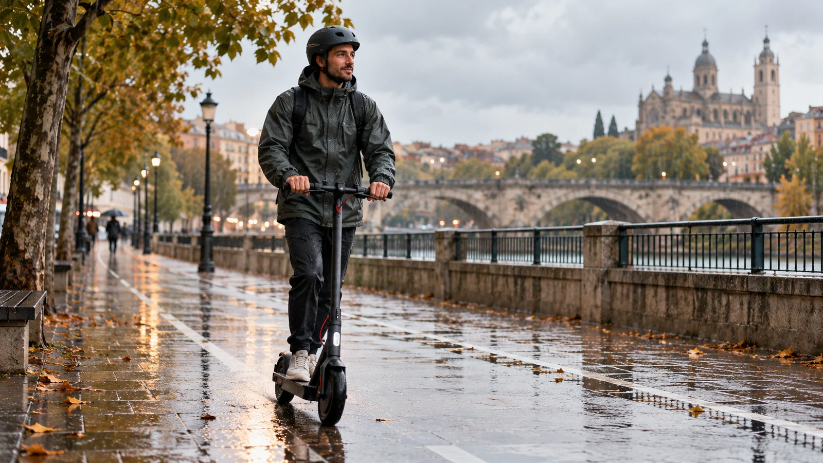 Guía de compra: patinete eléctrico para una zona con lluvia frecuente