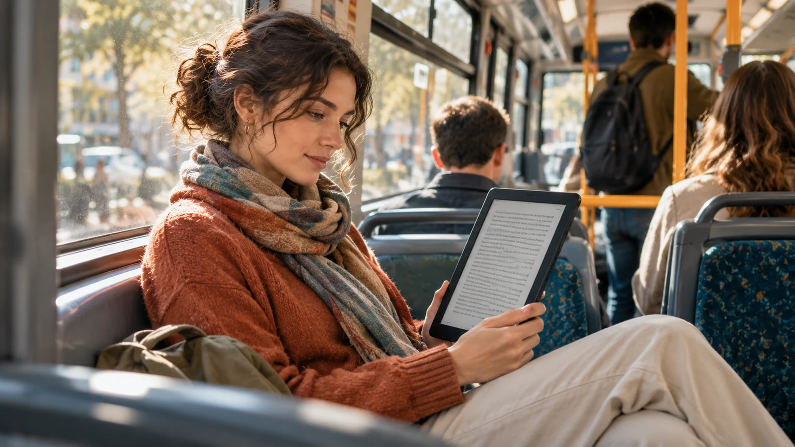 Guía de compra: eReader de pantalla grande para leer en transporte público