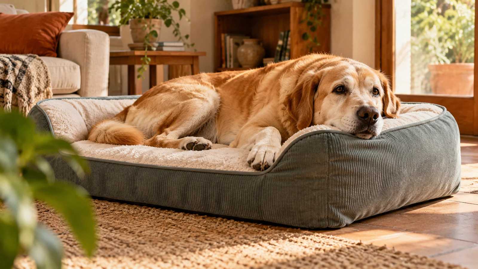 Guía de compra: cama ortopédica para perro para un perro grande