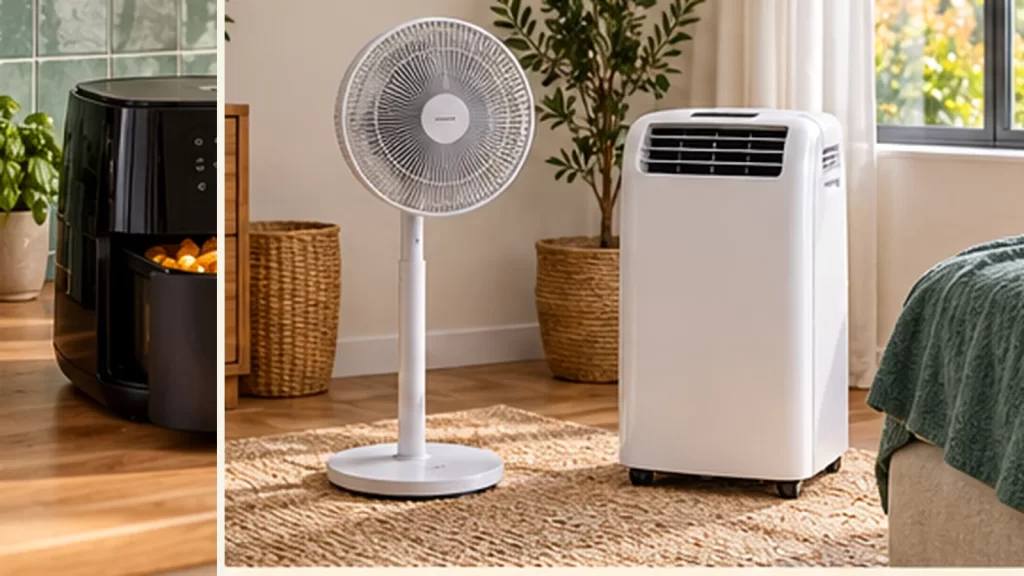 Escena de climatización relacionada con merece la pena un ventilador de techo para dormir