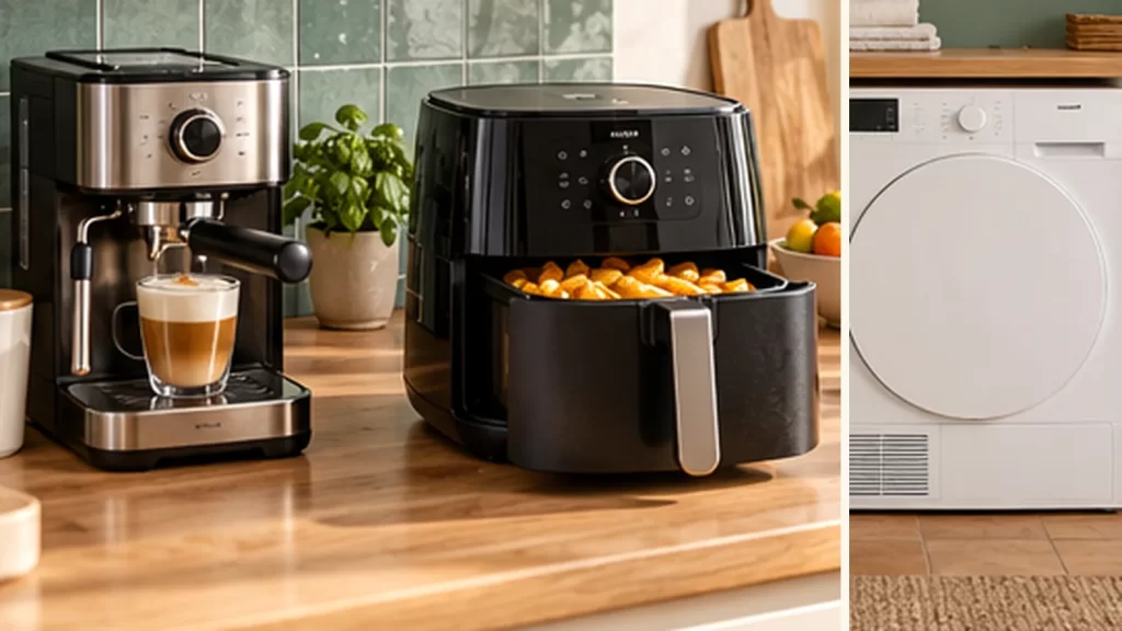 Escena de cocina relacionada con compensa una cafetera superautomática si tomas un café al día