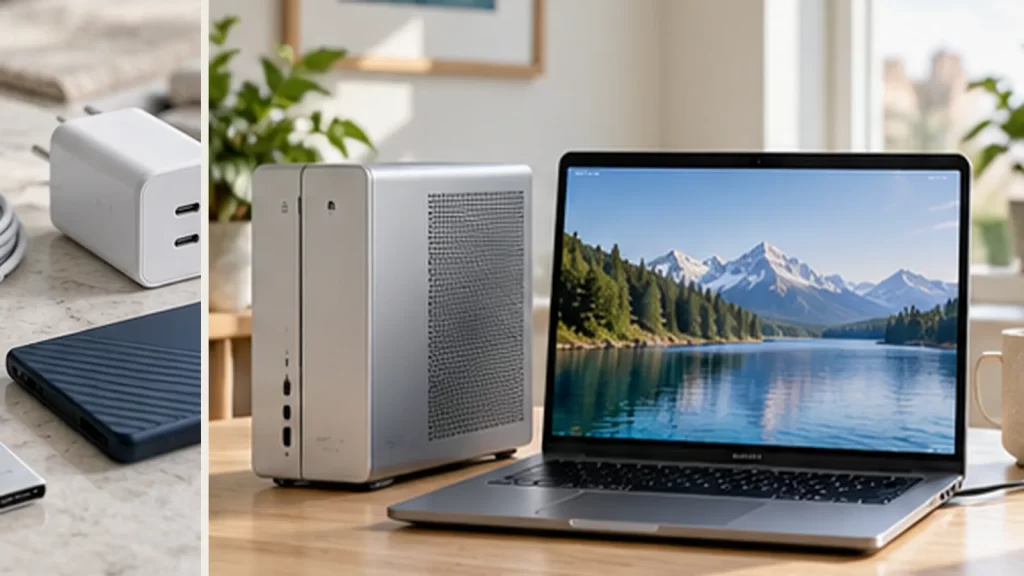 Ilustración editorial para ¿Es recomendable un mini PC para teletrabajar?