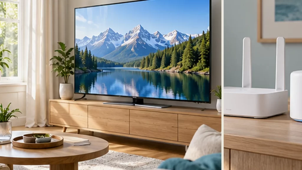 Ilustración editorial para ¿Es recomendable una televisión OLED si ves canales con logos fijos?
